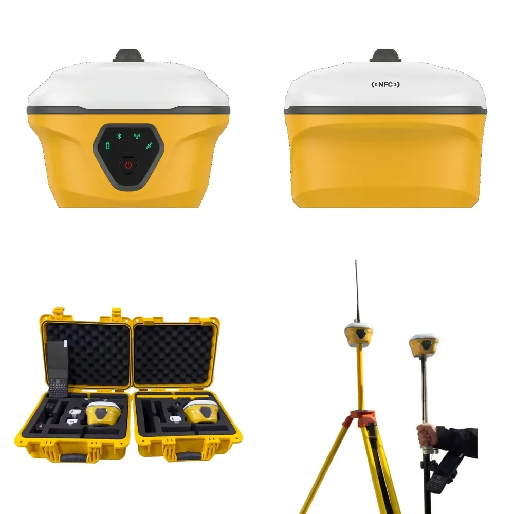 Geo-position P5Base RTK GNSS Receiver 5W High-power Built-in Radio DGPS Survey Equipment
Geo-position P5Base RTK GNSS Receiver 5W High-power Built-in Radio DGPS Survey Equipment