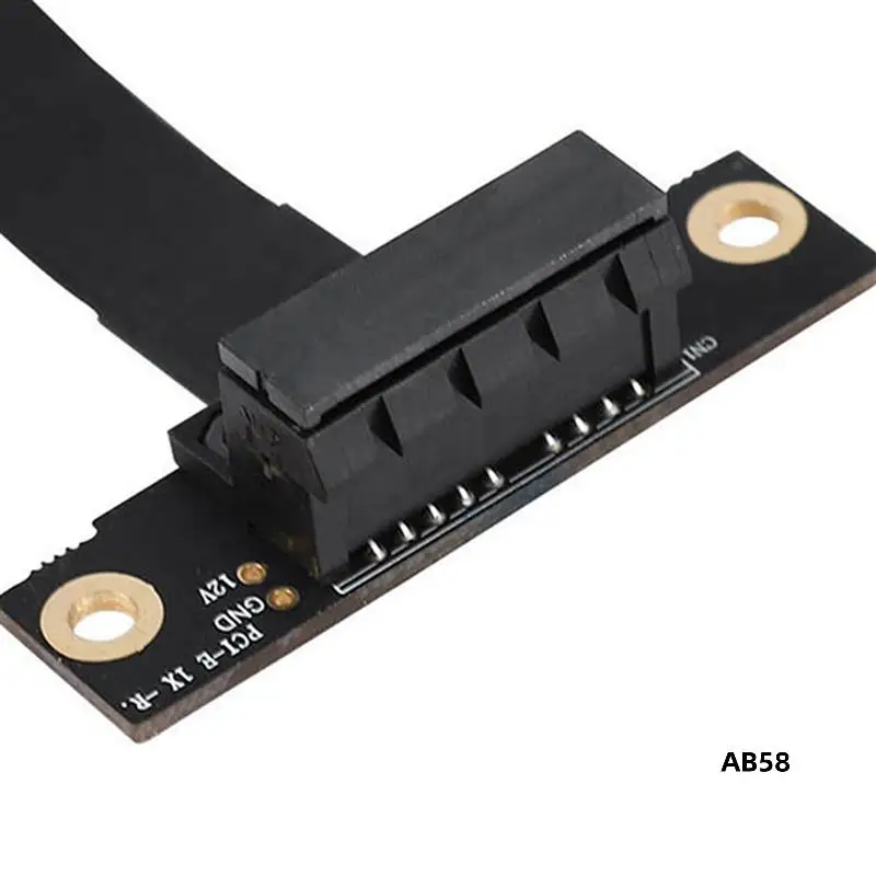 8X 90 Degree Pci-E Pci Express 1X To 1X Slot Riser Card Converter Extender Ribbon Adapter Extension Cable Pci-E X1
8X 90 Degree Pci-E Pci Express 1X To 1X Slot Riser Card Converter Extender Ribbon Adapter Extension Cable Pci-E X1
