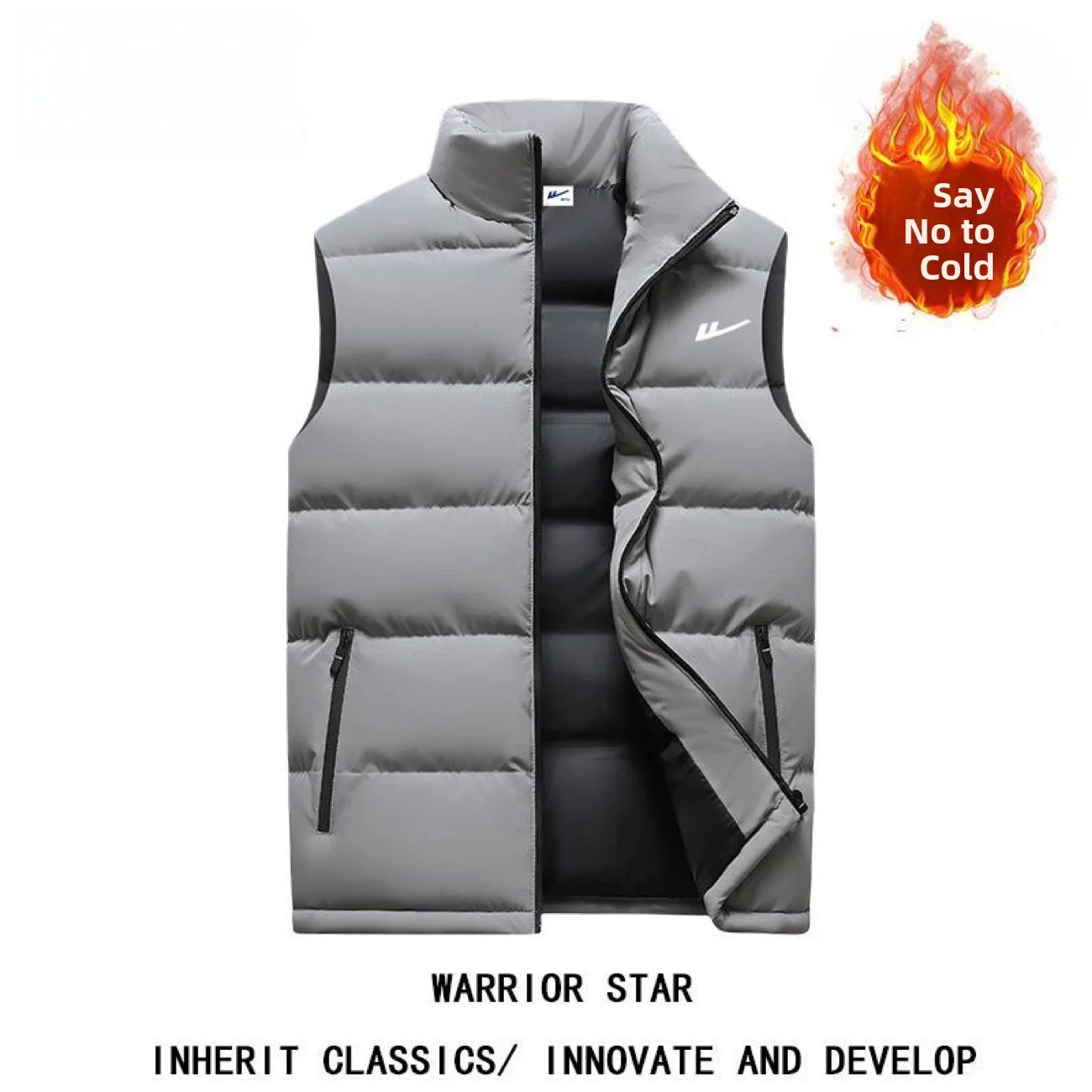 Теплый ветрозащитный хлопковый жилет 2025 года, новинка, большие размеры, повседневный, приталенный, с воротником-стойкой, мужская верхняя одежда, универсальный, молодежный стиль
Теплый ветрозащитный хлопковый жилет 2025 года, новинка, большие размеры, повседневный, приталенный, с воротником-стойкой, мужская верхняя одежда, универсальный, молодежный стиль