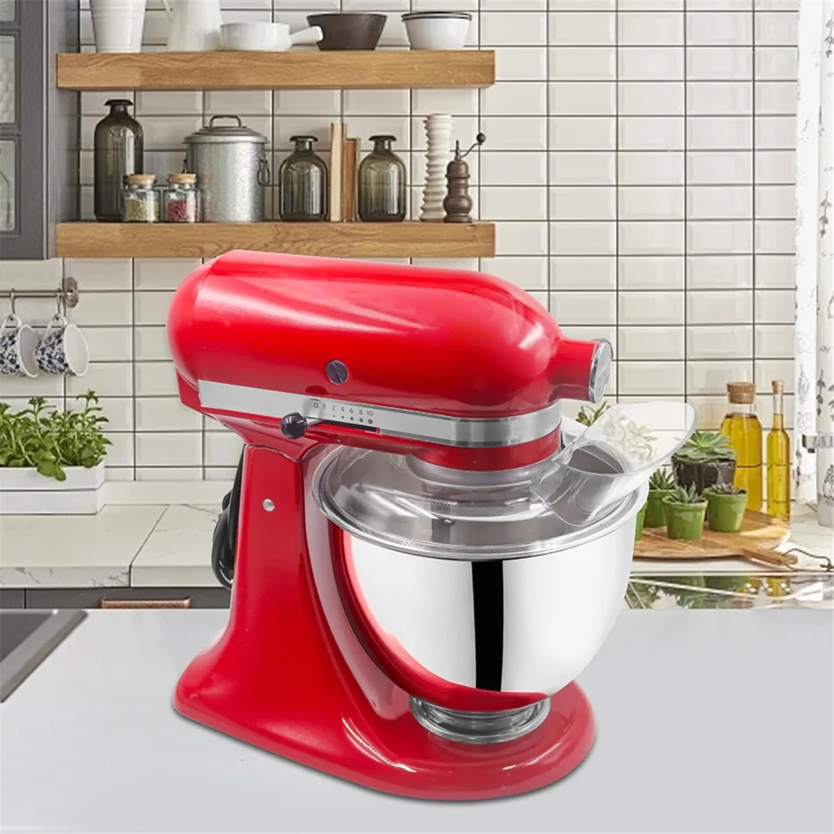 LLXA For KitchenAid 4.5-5 Quart Tilt-Head Stand Mixers, Secure Pouring Shield & Mixers Bowl Covers Mixer Splatter Guard Lids
LLXA For KitchenAid 4.5-5 Quart Tilt-Head Stand Mixers, Secure Pouring Shield & Mixers Bowl Covers Mixer Splatter Guard Lids
