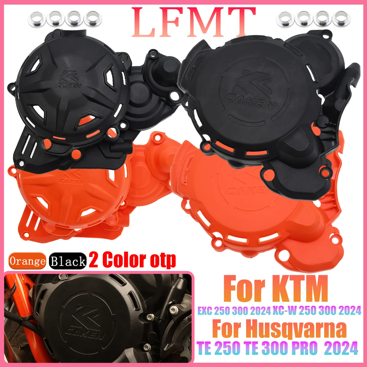 For KTM 450 500 EXC-F XC-F XCF-W XW-F 450 EXCF XCF XCFW XWF Motorcycle Engine Ignition Clutch Cover Protector Guard 2024 NEW
For KTM 450 500 EXC-F XC-F XCF-W XW-F 450 EXCF XCF XCFW XWF Motorcycle Engine Ignition Clutch Cover Protector Guard 2024 NEW