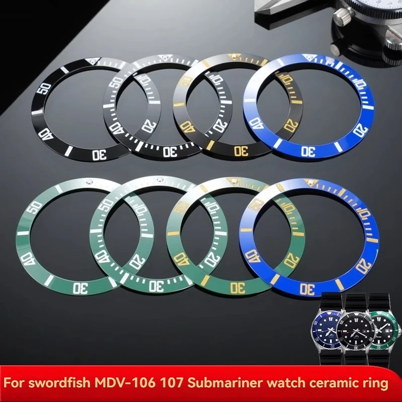 For Casio Swordfish MDV-106 MDV 106 MDV-107 Series Water Ghost Watch Ceramic Ring Scale Ring Watch Repair Outer Ring Accessories
For Casio Swordfish MDV-106 MDV 106 MDV-107 Series Water Ghost Watch Ceramic Ring Scale Ring Watch Repair Outer Ring Accessories