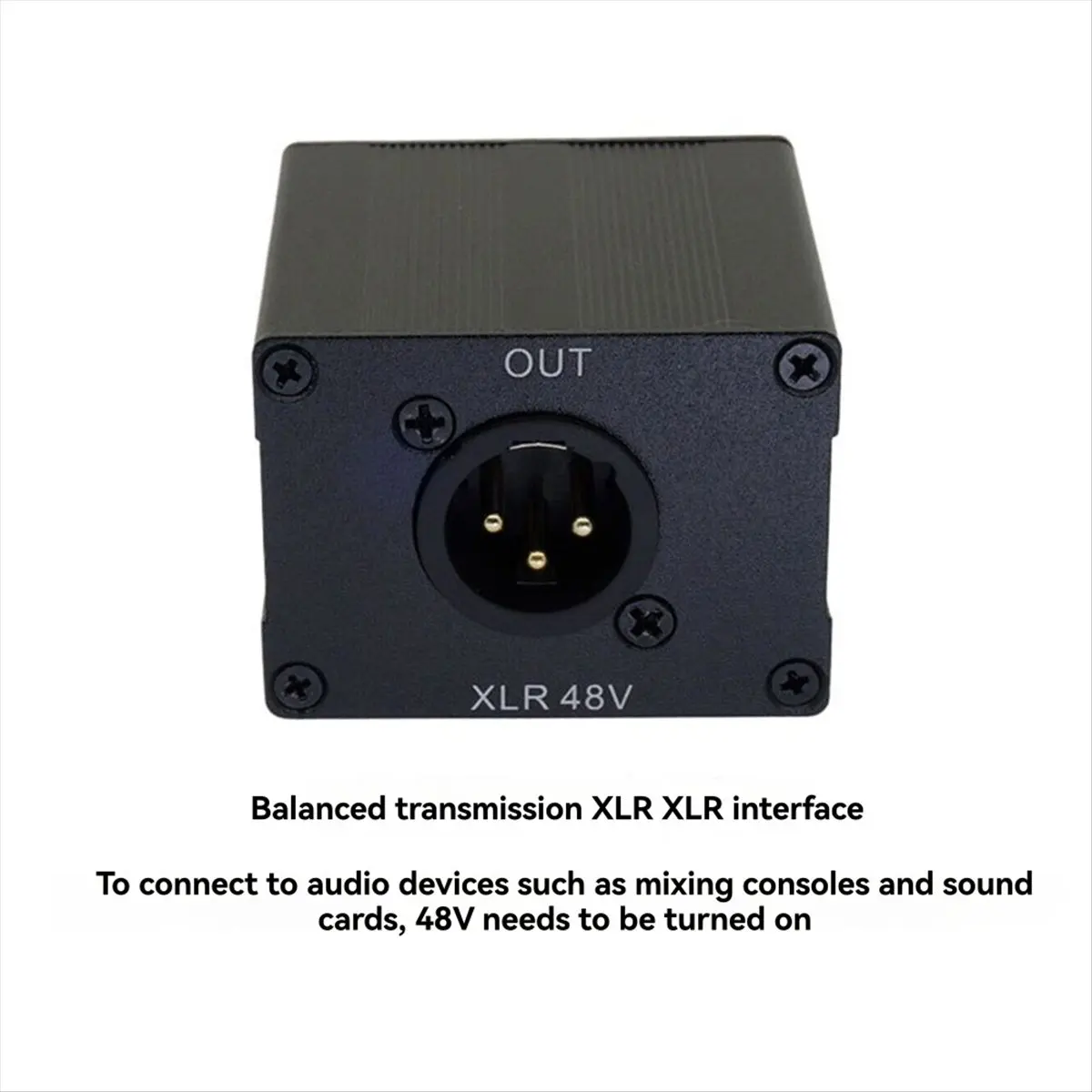 (A96Z) XLR to 3.5mm Electret Condenser Microphone Microphone Head Amplifier Mixer Sound Card Pickup Converter
(A96Z) XLR to 3.5mm Electret Condenser Microphone Microphone Head Amplifier Mixer Sound Card Pickup Converter
