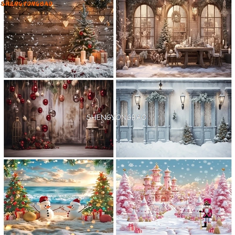 Christmas Tree With Gift Boxes Photography Backdrops Winter Snow Decorations Wooden Door Fireplace Room Background Props WR-15
Christmas Tree With Gift Boxes Photography Backdrops Winter Snow Decorations Wooden Door Fireplace Room Background Props WR-15