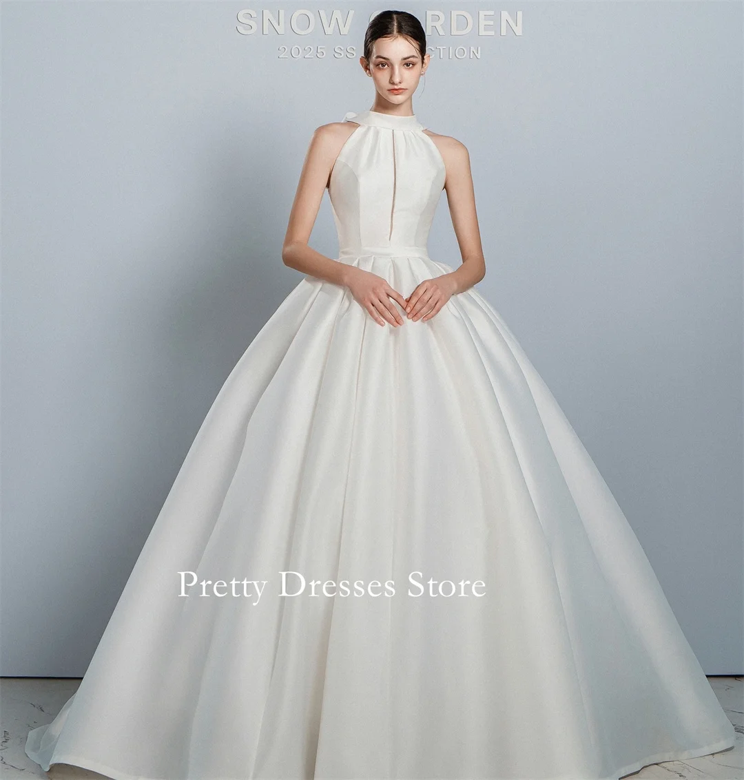 О-образным вырезом 2025 стиль садовые индивидуальные свадебные платья цвета слоновой кости со шлейфом атласные элегантные без рукавов для невесты, вечерние женские платья
О-образным вырезом 2025 стиль садовые индивидуальные свадебные платья цвета слоновой кости со шлейфом атласные элегантные без рукавов для невесты, вечерние женские платья