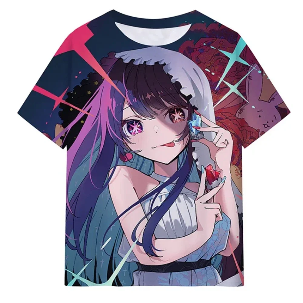 Summer Oshi No Ko 3D Printed Anime T-shirts Women Streetwear Casual Fashion Short Sleeve T Shirt O-neck Kids Tees Tops Clothing
Summer Oshi No Ko 3D Printed Anime T-shirts Women Streetwear Casual Fashion Short Sleeve T Shirt O-neck Kids Tees Tops Clothing