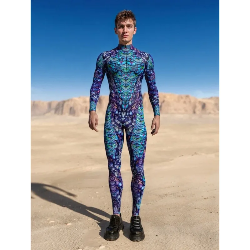 Halloween Women Men Steampunk Zentai Bodysuit Performance Tights Cool Armor Cyber art Bodysuit Holiday Party Cosplay Costume
Halloween Women Men Steampunk Zentai Bodysuit Performance Tights Cool Armor Cyber art Bodysuit Holiday Party Cosplay Costume