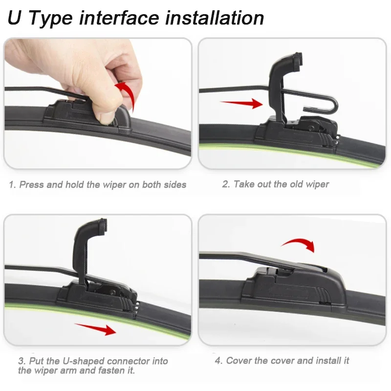 2PCS Car Blade Windshield Rubber Wiper For YNK&CO 02 Z20 03 05 06 07 01 08 Z10 2021-2026Cleaning Protect Auto External Accessory
2PCS Car Blade Windshield Rubber Wiper For YNK&CO 02 Z20 03 05 06 07 01 08 Z10 2021-2026Cleaning Protect Auto External Accessory