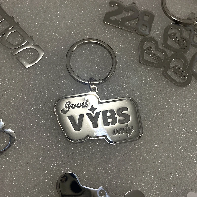 Fashion Custom Your Logo Stainless Steel Keychain llaveros Letter Personalized Boyfriend Gift Car Bag Charm Accessories Keyring
Fashion Custom Your Logo Stainless Steel Keychain llaveros Letter Personalized Boyfriend Gift Car Bag Charm Accessories Keyring