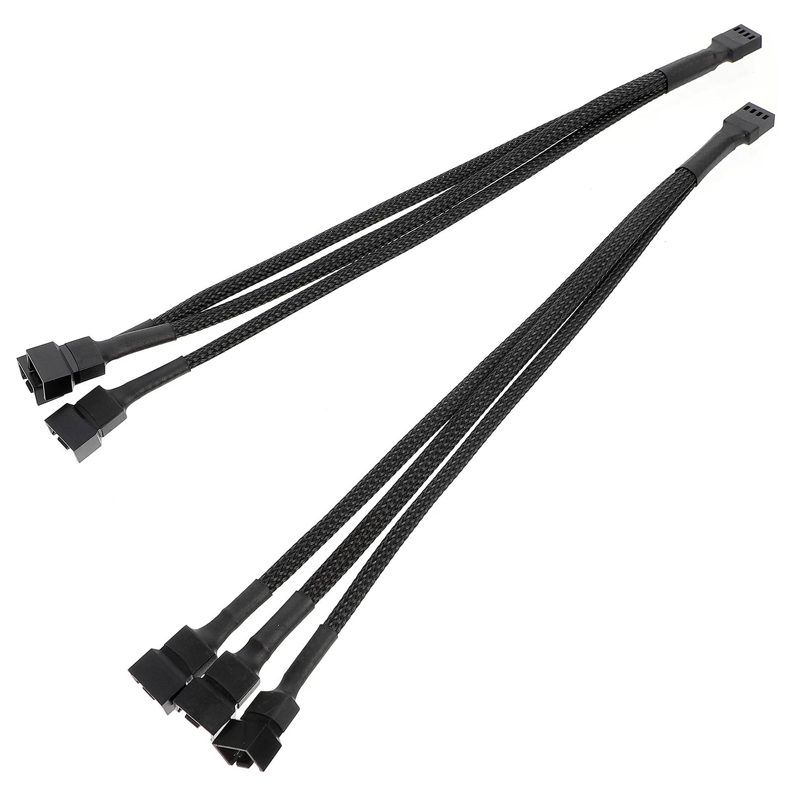 2 pcs Fan Splitter Cable PWM Extension Converter for CPU Case Great Conductivity Low Loss Durable Anti Aging Long Life
2 pcs Fan Splitter Cable PWM Extension Converter for CPU Case Great Conductivity Low Loss Durable Anti Aging Long Life