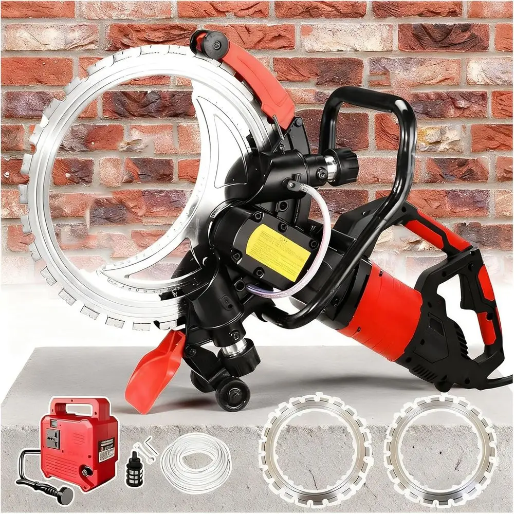 16 Inch 12000W Electric Concrete Saw with 2 Blades, Dust Suppression for Granite, Porcelain, Marble, and Bricks
16 Inch 12000W Electric Concrete Saw with 2 Blades, Dust Suppression for Granite, Porcelain, Marble, and Bricks