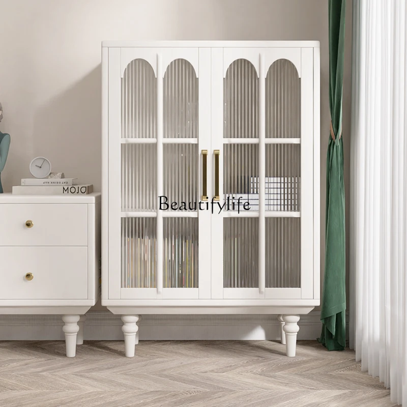 American-Style Solid Wood Side Cabinet Living Room Locker French Entry Lux
American-Style Solid Wood Side Cabinet Living Room Locker French Entry Lux