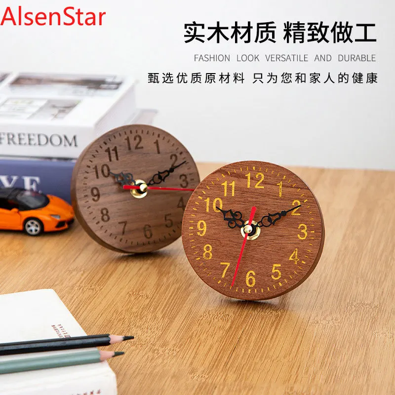 Modern Solid Wood Desk Clock Living Room Silent Bedroom Desk Clock Gift Home Creative Decorative Ornaments Watch Clock
Modern Solid Wood Desk Clock Living Room Silent Bedroom Desk Clock Gift Home Creative Decorative Ornaments Watch Clock
