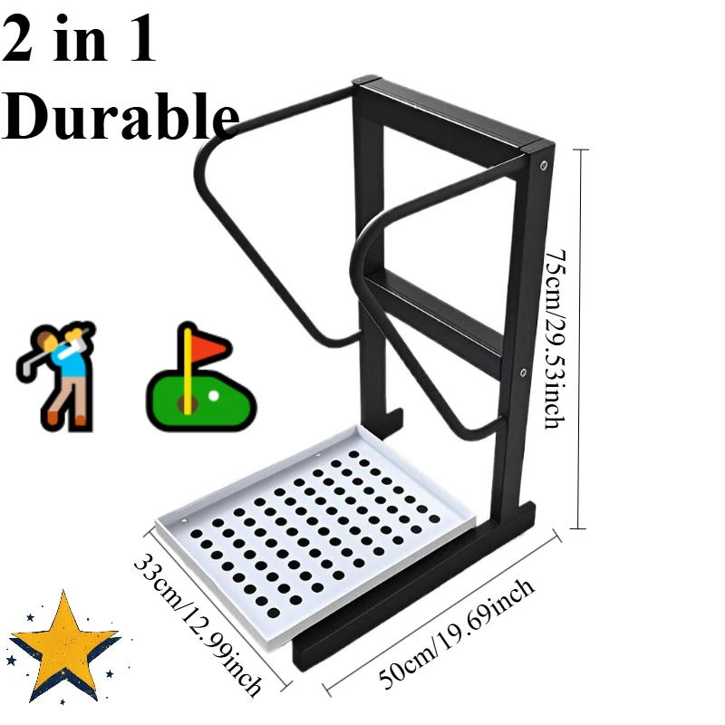 Golf Bag Holder Club Rack Driving Range Supplies
Golf Bag Holder Club Rack Driving Range Supplies