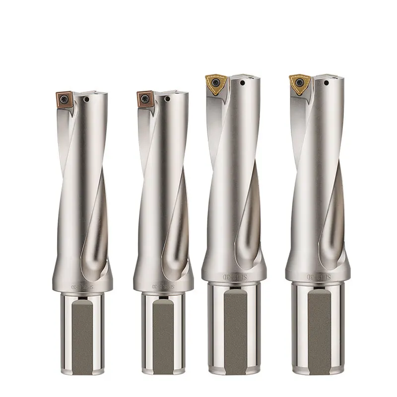 U Drill 2D 3D 13-40mm Indexable Internal Cooling Carbide Drill with SPMG WCMT Insert CNC Lathe Holder
U Drill 2D 3D 13-40mm Indexable Internal Cooling Carbide Drill with SPMG WCMT Insert CNC Lathe Holder