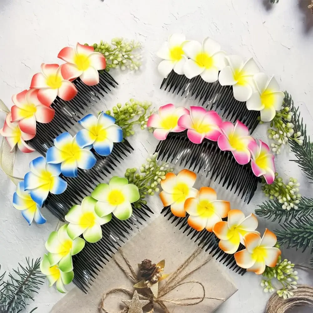 New Colorful Egg Flower Hair Comb Foam Flower Plastic Simulation Flower Comb Clip Hair Clip Women Girl
New Colorful Egg Flower Hair Comb Foam Flower Plastic Simulation Flower Comb Clip Hair Clip Women Girl
