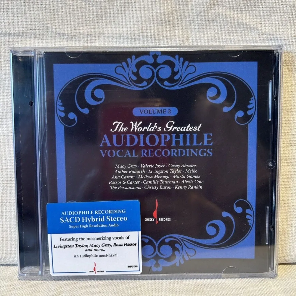 All Stars Audiophile Jazz Vocal Compilation 2 Classic Heavenly Voice Relaxing Melody HiFi Reference Collectible Music CD Album
All Stars Audiophile Jazz Vocal Compilation 2 Classic Heavenly Voice Relaxing Melody HiFi Reference Collectible Music CD Album