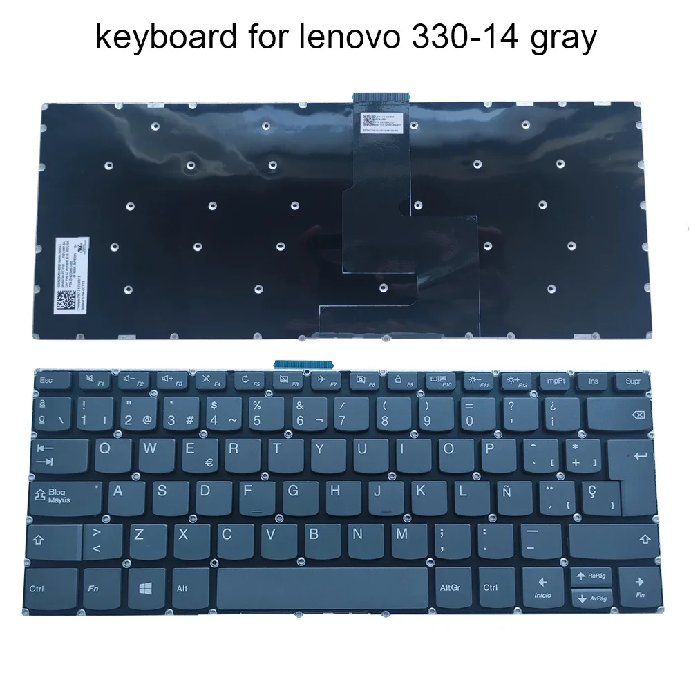 Spanish Notebook Keyboard For Lenovo Ideapad 330-14IKB 330-14AST 14IGM 330-14 V330-14 PC4SB SP/ES Spain Keyboards SN20M61485
Spanish Notebook Keyboard For Lenovo Ideapad 330-14IKB 330-14AST 14IGM 330-14 V330-14 PC4SB SP/ES Spain Keyboards SN20M61485