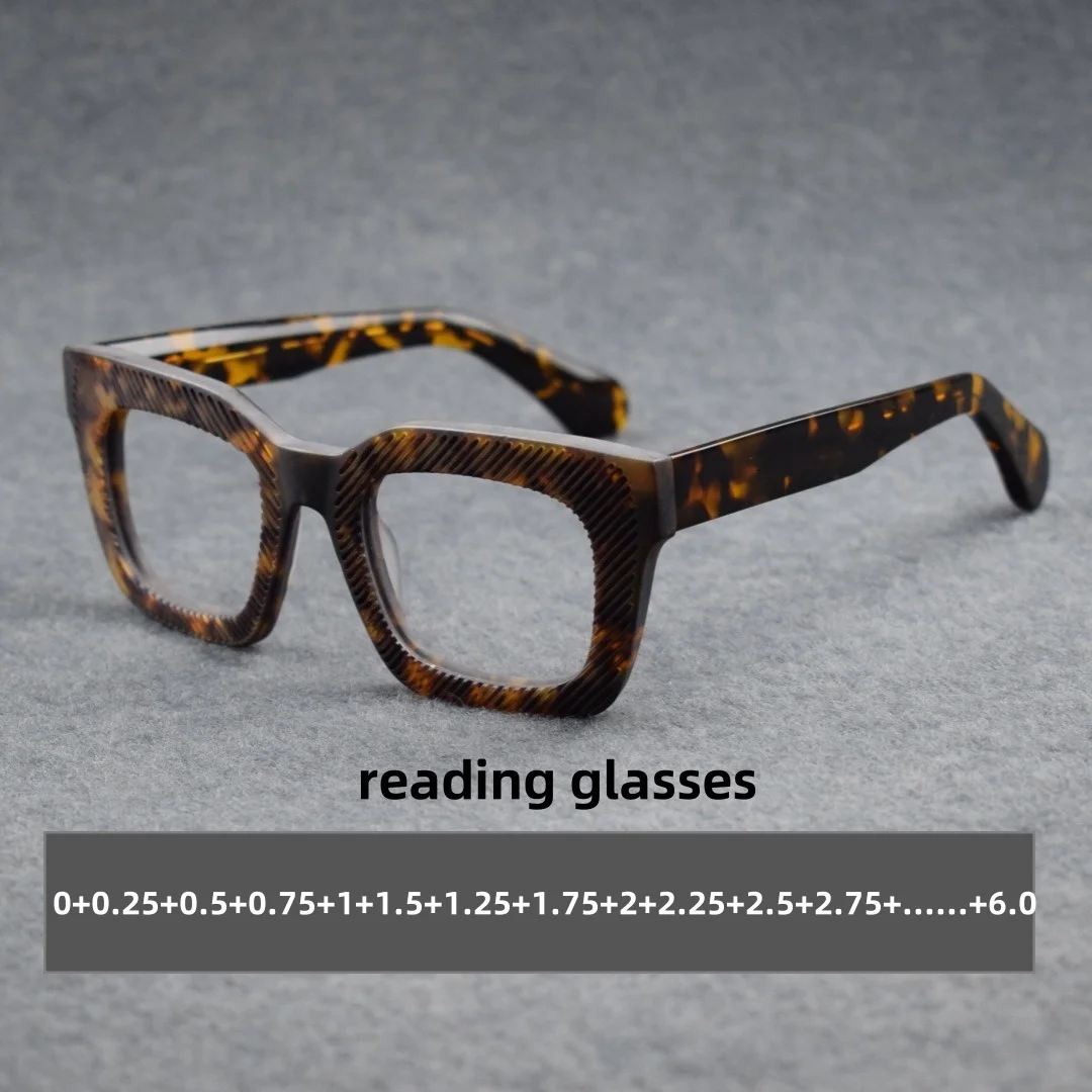 +25+50+75 Designer Acetate Reading Glasses Men Prescription Glasses Women Eyewear
+25+50+75 Designer Acetate Reading Glasses Men Prescription Glasses Women Eyewear