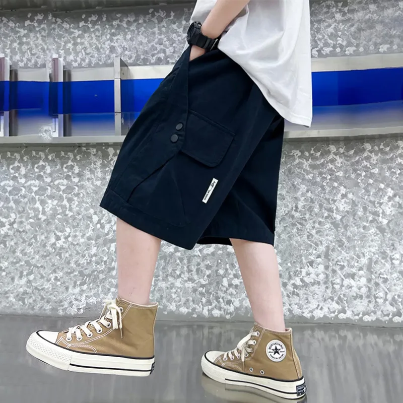 UNITIM Summer Children Boy Overalls Thin Handsome Junior Boy Shorts Loose Elastic Waist 4-14Yrs Girls Sports Shorts Teens Shorts
UNITIM Summer Children Boy Overalls Thin Handsome Junior Boy Shorts Loose Elastic Waist 4-14Yrs Girls Sports Shorts Teens Shorts