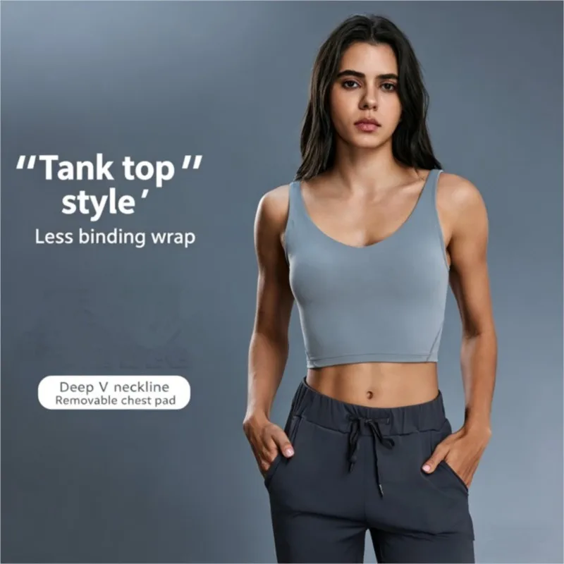New Summer U-Shaped Women's Back Yoga Sports Bra With Removable Pads High Impact Running Fitness Tank Top For Women
New Summer U-Shaped Women's Back Yoga Sports Bra With Removable Pads High Impact Running Fitness Tank Top For Women