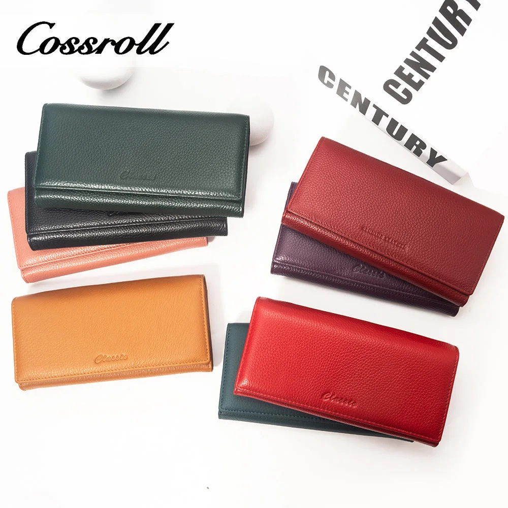 Women's long real wallet Slim Real Leather Credit Card Holder Clutch Wallets for Women
Women's long real wallet Slim Real Leather Credit Card Holder Clutch Wallets for Women
