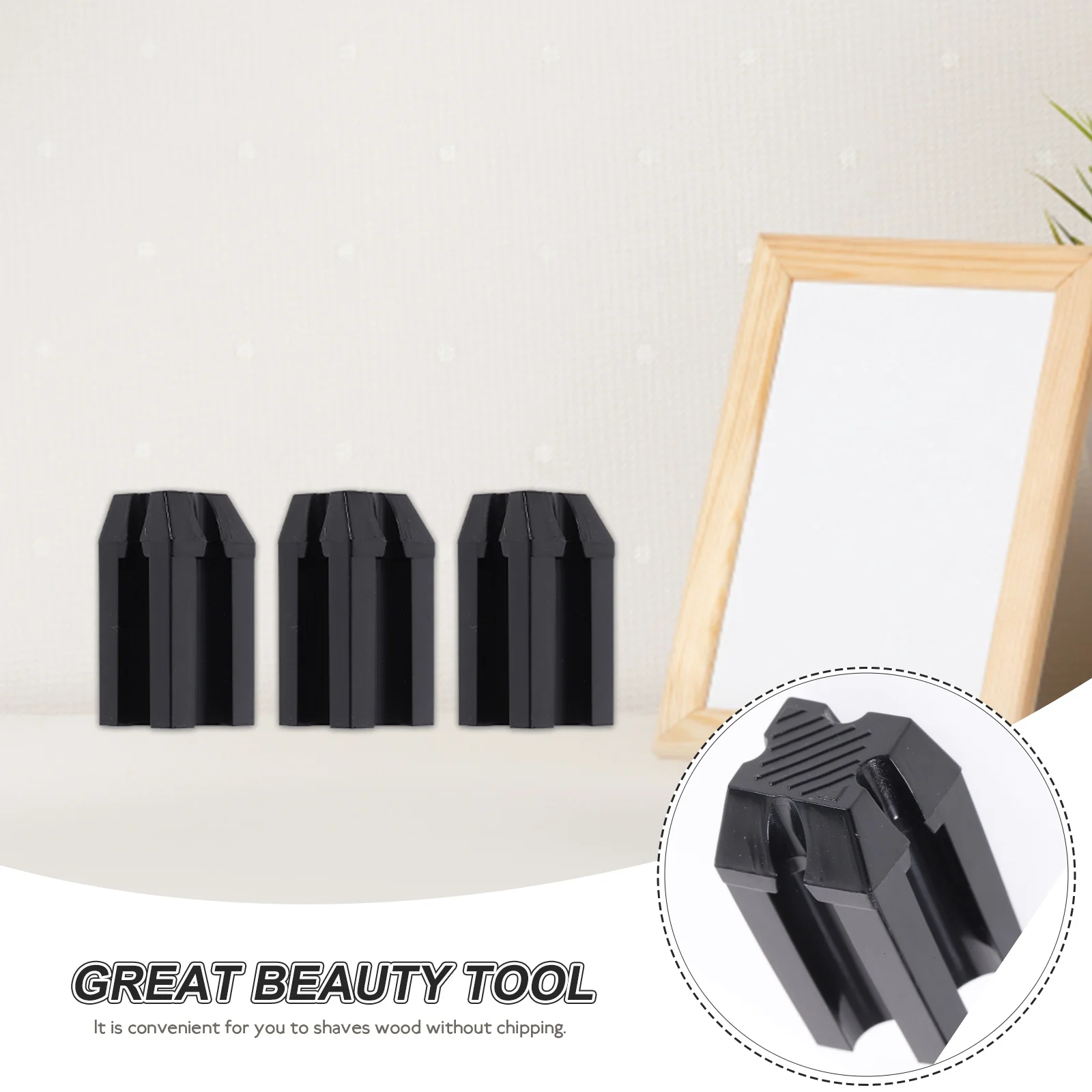 3pcs Eyebrow Pencil Sharpener Black Color Small Lightweight Four Styles Nib Sharpening Tool for Makeup Accessories Lip Liner
3pcs Eyebrow Pencil Sharpener Black Color Small Lightweight Four Styles Nib Sharpening Tool for Makeup Accessories Lip Liner