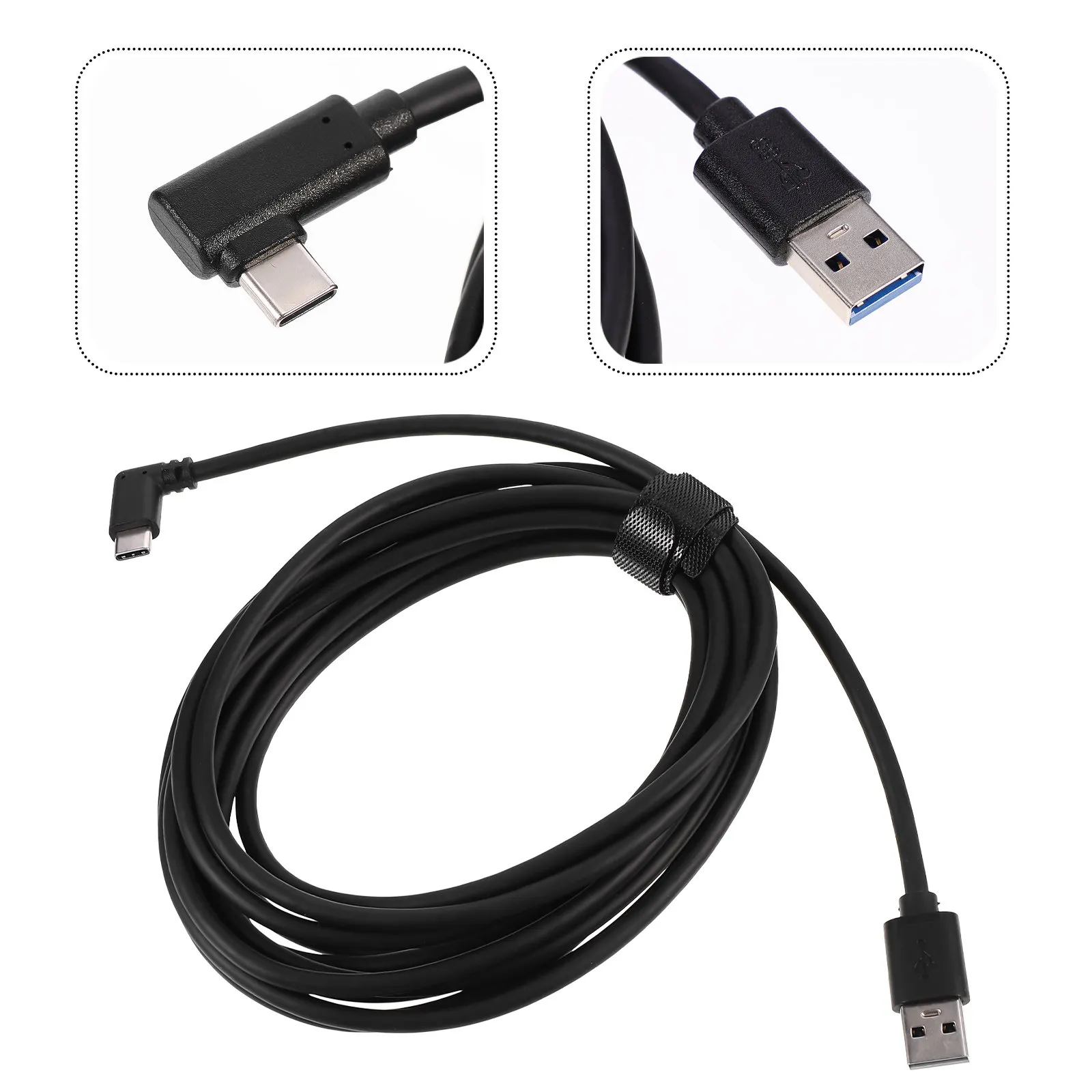 1Pcs Vr USB C Cable Type C PVC Covered Tinned Copper 90 Degree Elbow Fast Charge Data Line Phone Computer Cable
1Pcs Vr USB C Cable Type C PVC Covered Tinned Copper 90 Degree Elbow Fast Charge Data Line Phone Computer Cable