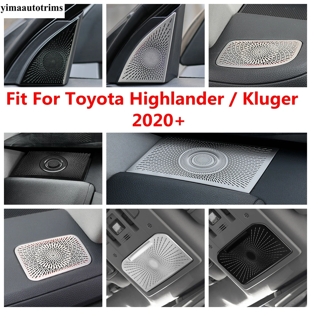 Pillar A Frame / Dashboard Air AC Vent / Roof Read Light Lamp Cover Trim Accessories For Toyota Highlander / Kluger 2020 - 2024
Pillar A Frame / Dashboard Air AC Vent / Roof Read Light Lamp Cover Trim Accessories For Toyota Highlander / Kluger 2020 - 2024