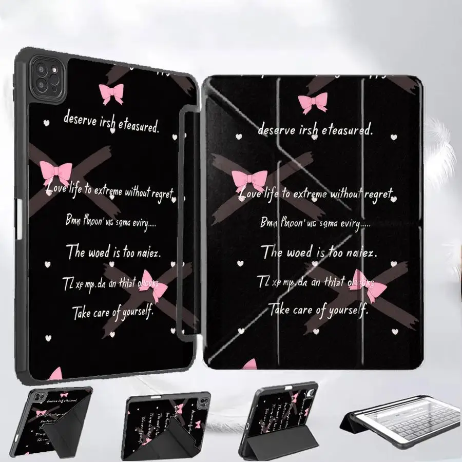 Чехол для планшета iPad Pro 11-го, 10-го, 9-го, 8-го, 7-го поколений, 12.9 дюймов, Mini 6, 7, Air 4, 5, M3, M2, M4, 11 дюймов Pro 2025, с держателем, розовый, B OW
Чехол для планшета iPad Pro 11-го, 10-го, 9-го, 8-го, 7-го поколений, 12.9 дюймов, Mini 6, 7, Air 4, 5, M3, M2, M4, 11 дюймов Pro 2025, с держателем, розовый, B OW