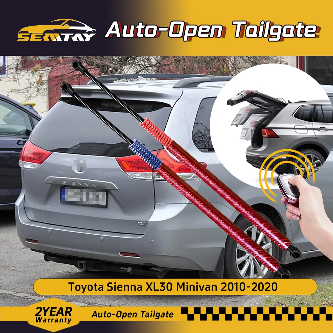 SEMTAY Автоматические подъемные стойки багажника с Sienna XL30 Minivan 2010-2020 Подъемные опоры багажника задней двери багажника 
SEMTAY Автоматические подъемные стойки багажника с Sienna XL30 Minivan 2010-2020 Подъемные опоры багажника задней двери багажника