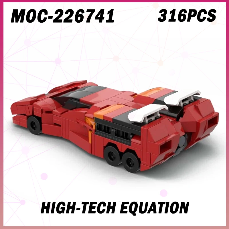 316 шт. MOC-226741 Speed Champions, высокотехнологичный набор строительных блоков для уравнений, набор технических взрослых, набор мелких частиц, креативные подарки «сделай сам»
316 шт. MOC-226741 Speed Champions, высокотехнологичный набор строительных блоков для уравнений, набор технических взрослых, набор мелких частиц, креативные подарки «сделай сам»