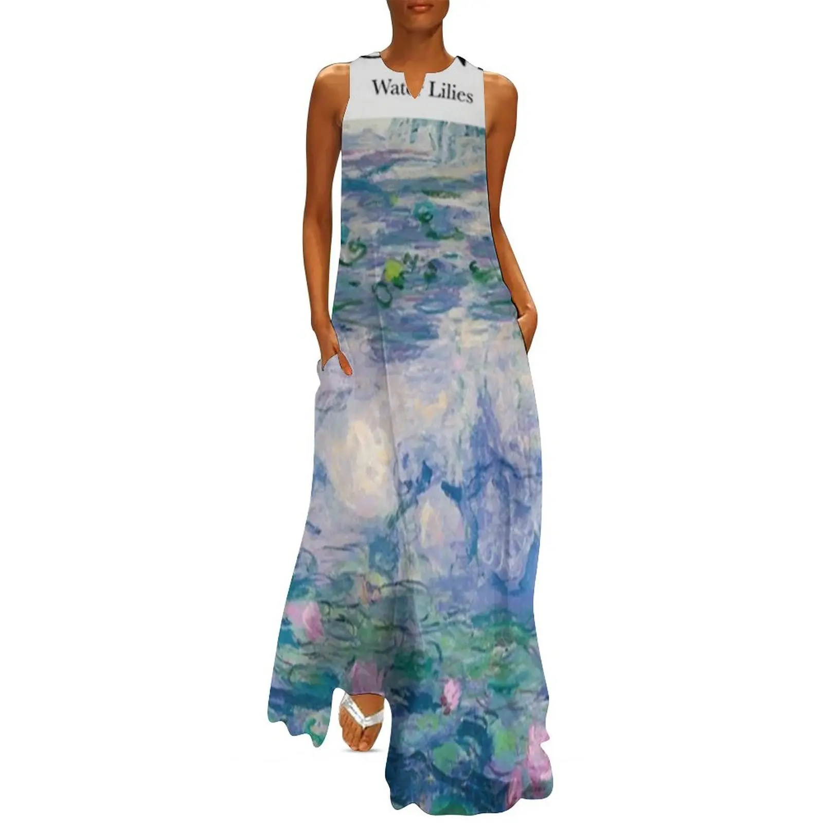 Monet - Water Lilies Long Dress women's dresses luxury festival outfit women Women's summer long dress
Monet - Water Lilies Long Dress women's dresses luxury festival outfit women Women's summer long dress