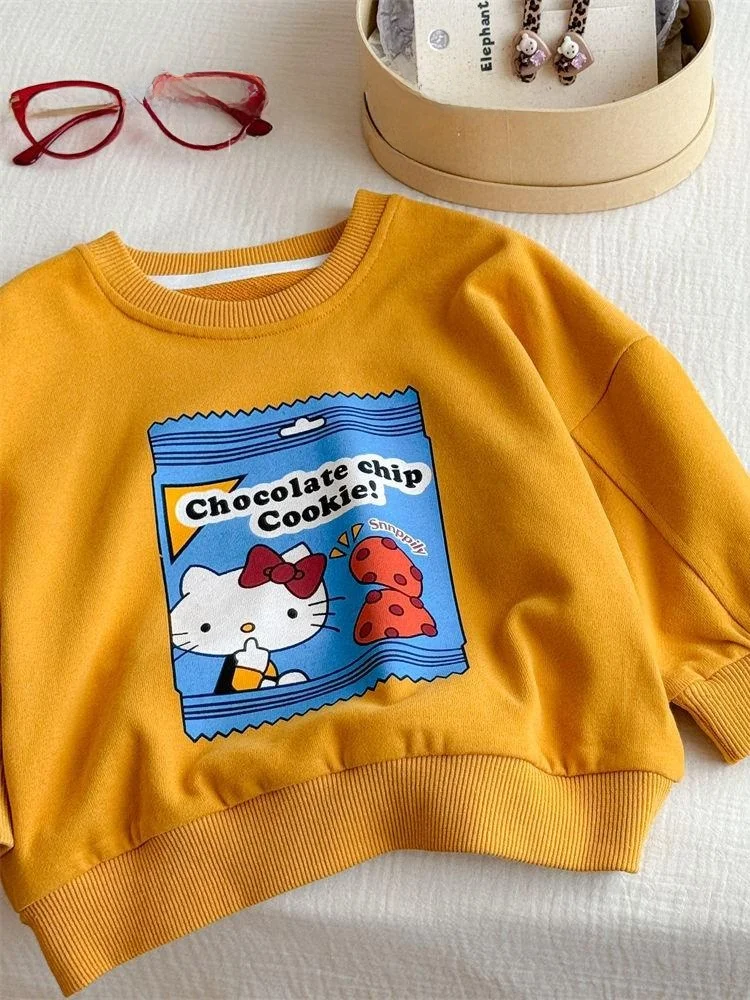 Детский длинный свитшот Све с милым мультяшным принтом, базовый слой irt Faionable, осенняя одежда Princ Sle, круглый Ne
Детский длинный свитшот Све с милым мультяшным принтом, базовый слой irt Faionable, осенняя одежда Princ Sle, круглый Ne