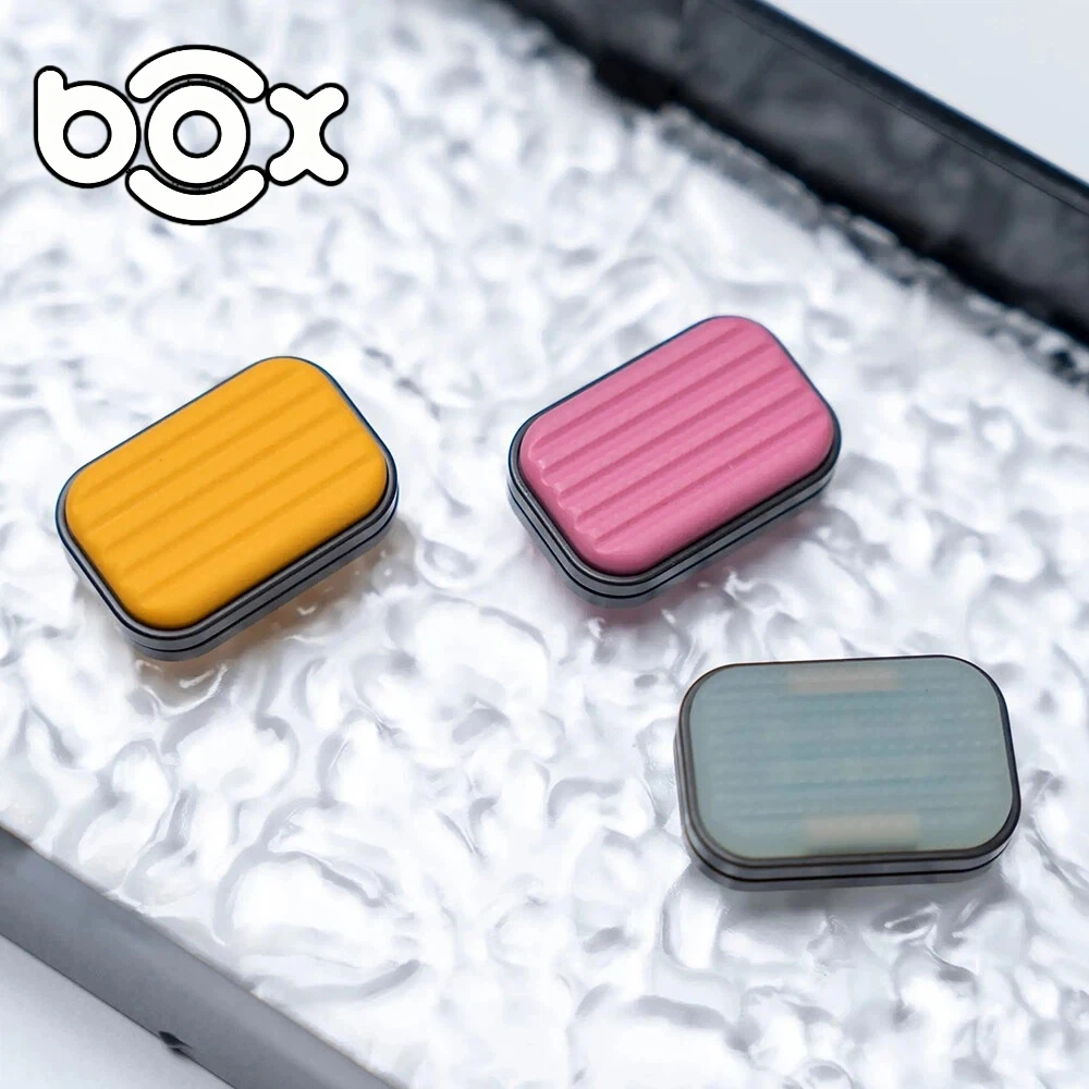 BOX EDC Travel Case Mini G10 Fidget Slider Stress Relief Toy Original Designs Anxiety Relief Gadgets Fidget Toys For Adults
BOX EDC Travel Case Mini G10 Fidget Slider Stress Relief Toy Original Designs Anxiety Relief Gadgets Fidget Toys For Adults