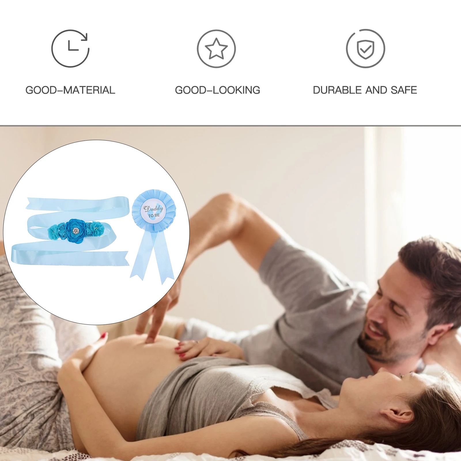 Комплект пояса для беременных Daddy To Be Corsage 78 74-дюймовый пояс 2 75x5 90 значок для детского душа реквизит для фотосессии корсаж
Комплект пояса для беременных Daddy To Be Corsage 78 74-дюймовый пояс 2 75x5 90 значок для детского душа реквизит для фотосессии корсаж