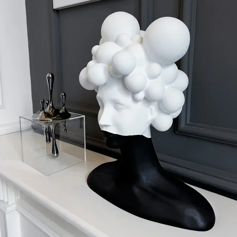 Hot SalesSimple Modern Light Luxury Art Mysterious Female Character Sculptured Ornaments Model Room Home Desktop Creative Soft D
Hot SalesSimple Modern Light Luxury Art Mysterious Female Character Sculptured Ornaments Model Room Home Desktop Creative Soft D