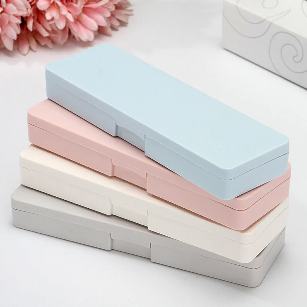 4 Pcs Pencil Case Pen Supply Stationery Supply Box ganizer Simple Portable Kids Students Use Storage Daily Pen
4 Pcs Pencil Case Pen Supply Stationery Supply Box ganizer Simple Portable Kids Students Use Storage Daily Pen