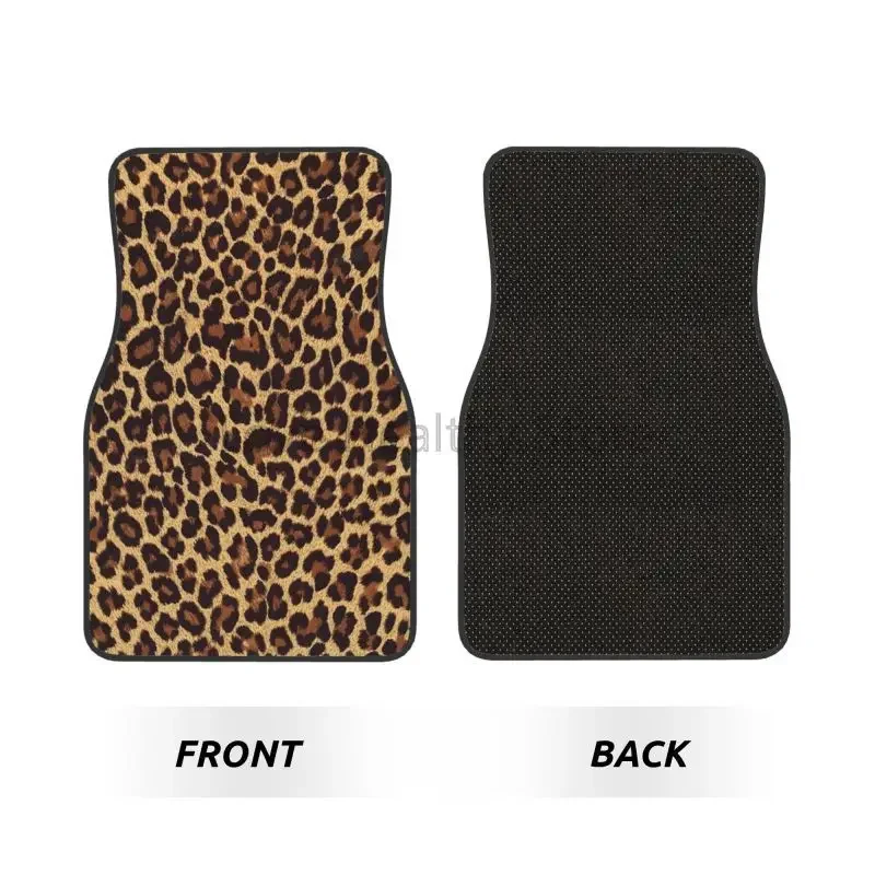 Leopard Print Car Floor Mats Set of 4 Pieces Soft Thickened Non Slip Waterproof Auto Front & Rear Foot Mats for SUV Sedan Car
Leopard Print Car Floor Mats Set of 4 Pieces Soft Thickened Non Slip Waterproof Auto Front & Rear Foot Mats for SUV Sedan Car