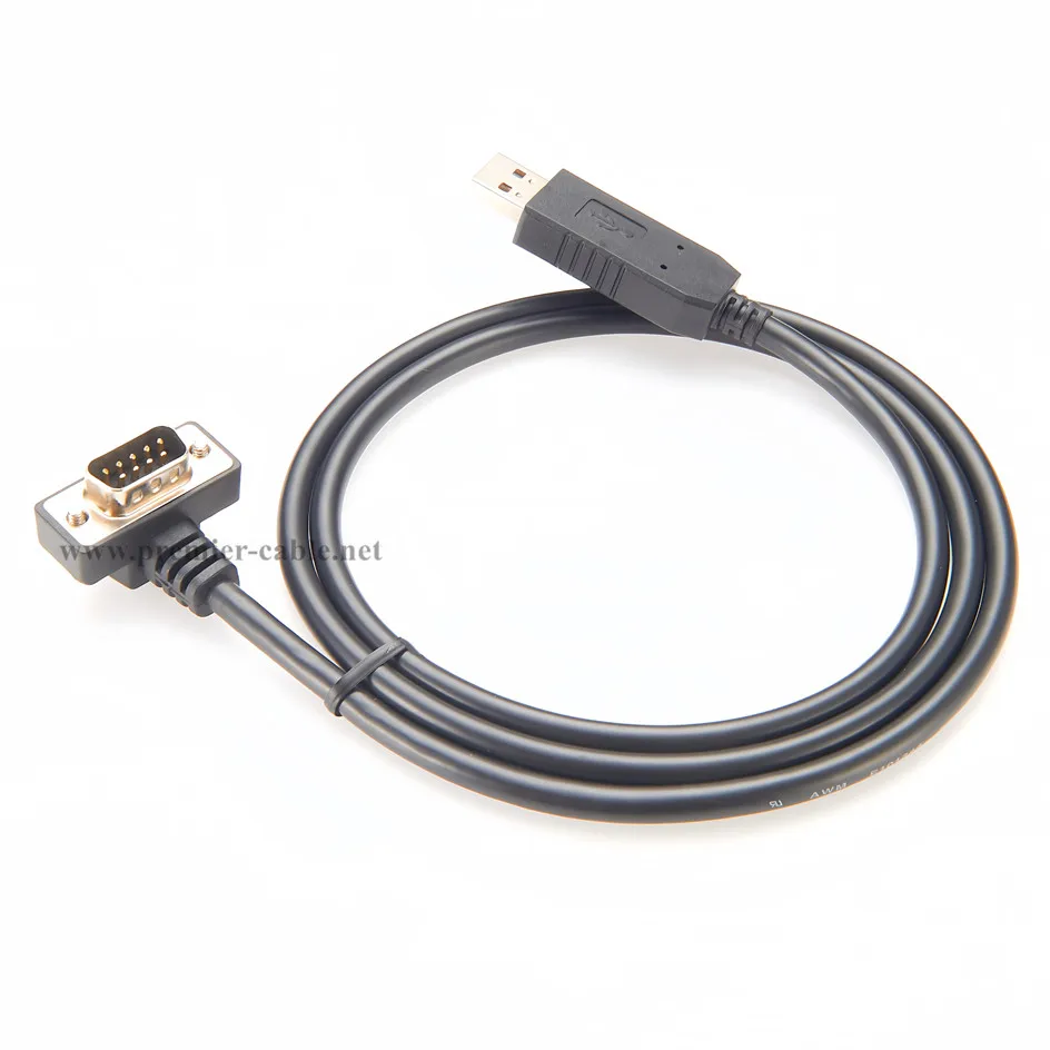 90 Degree Angled USB 2.0 Type A Male to RS232 DB9 male Serial Adapter Cable with ftdi FT232RNL chip Serial Cable with screw
90 Degree Angled USB 2.0 Type A Male to RS232 DB9 male Serial Adapter Cable with ftdi FT232RNL chip Serial Cable with screw