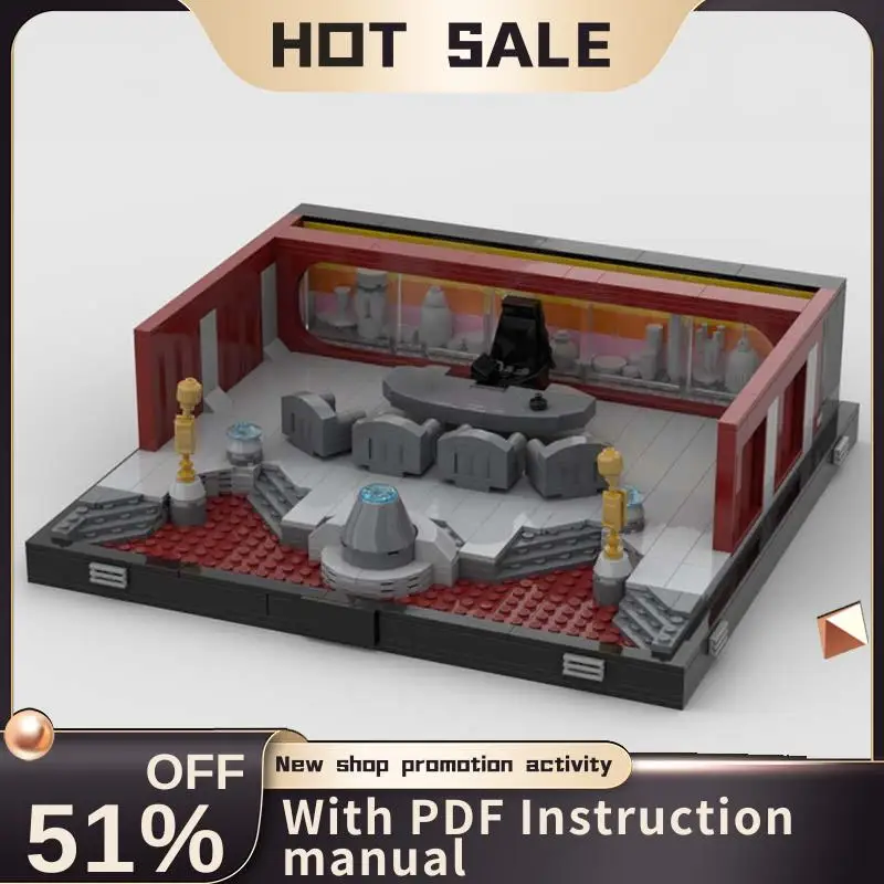 New 786Pcs Famous Star Battle Movie Moc Palpatine Office Model Building Blocks Diy Creative Ideas Bricks Toys Birthday Gifts
New 786Pcs Famous Star Battle Movie Moc Palpatine Office Model Building Blocks Diy Creative Ideas Bricks Toys Birthday Gifts