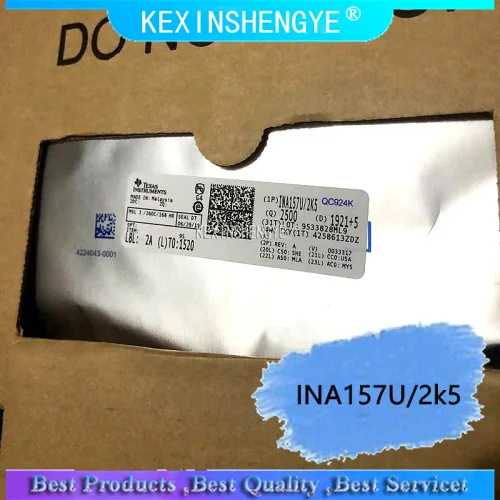 100% новый оригинальный электронный компонент INA157U/2k5 на продажу
100% новый оригинальный электронный компонент INA157U/2k5 на продажу