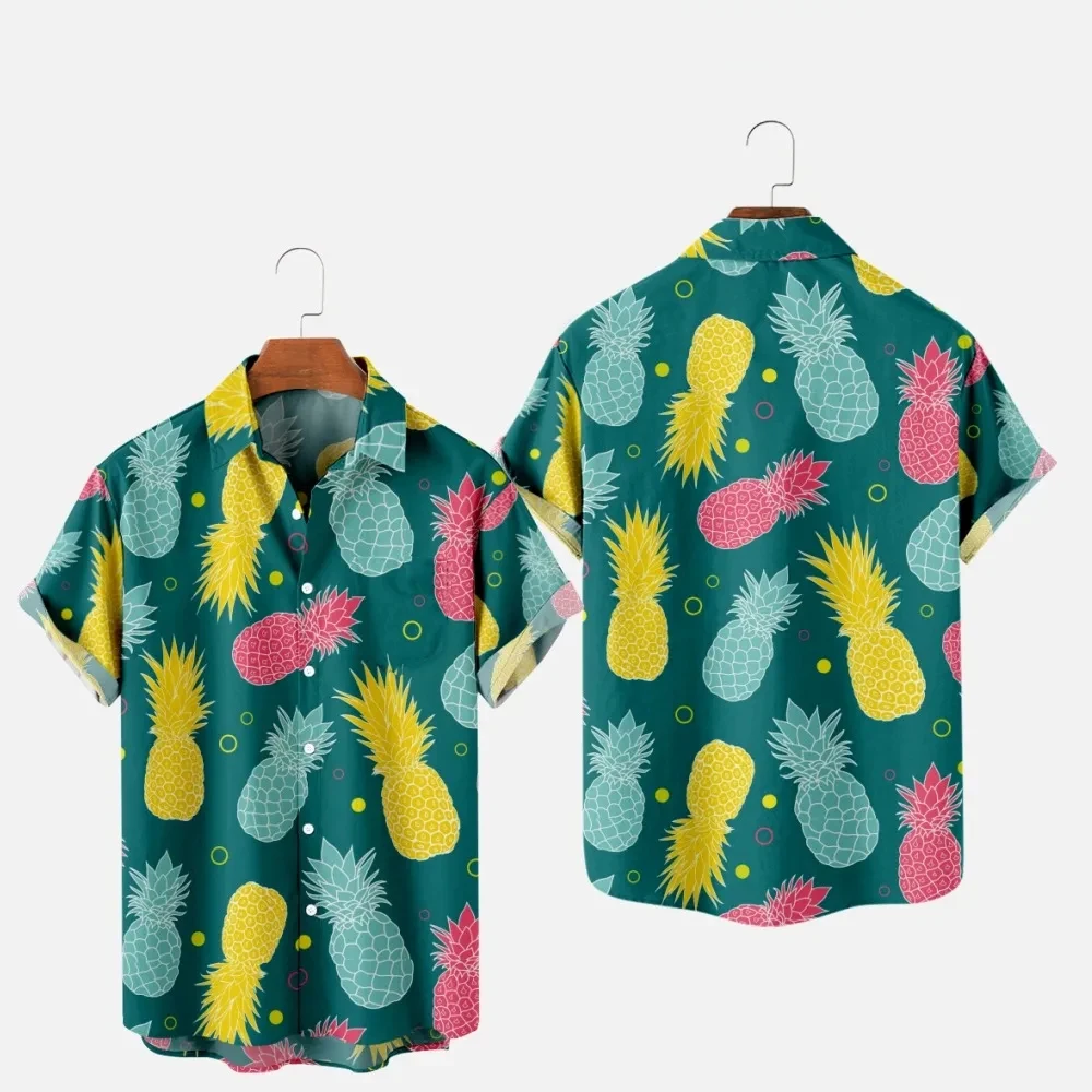 Summer Fruit Pineapple 3D Print Shirts Men Fashion Shirt Casual Vintage Streetwear Short Sleeve Shirt Blouse Man Clothing
Summer Fruit Pineapple 3D Print Shirts Men Fashion Shirt Casual Vintage Streetwear Short Sleeve Shirt Blouse Man Clothing