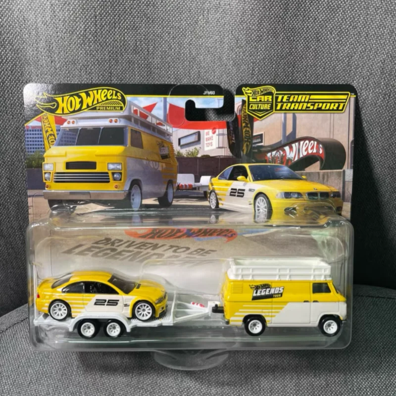 New Hot Wheels Premium Legends Tour Team Transport Model M3 And Hw Rally Hauler 1:64 Creative Collectible Vehicle Friend Gift
New Hot Wheels Premium Legends Tour Team Transport Model M3 And Hw Rally Hauler 1:64 Creative Collectible Vehicle Friend Gift