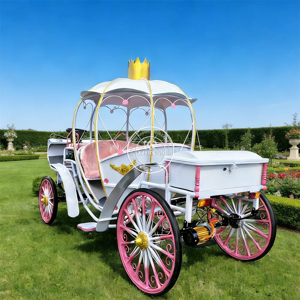 Vintage Royal Pumpkin Carriage Luxury Style Princess Wedding Cinderella Horse Carriage for Events
Vintage Royal Pumpkin Carriage Luxury Style Princess Wedding Cinderella Horse Carriage for Events