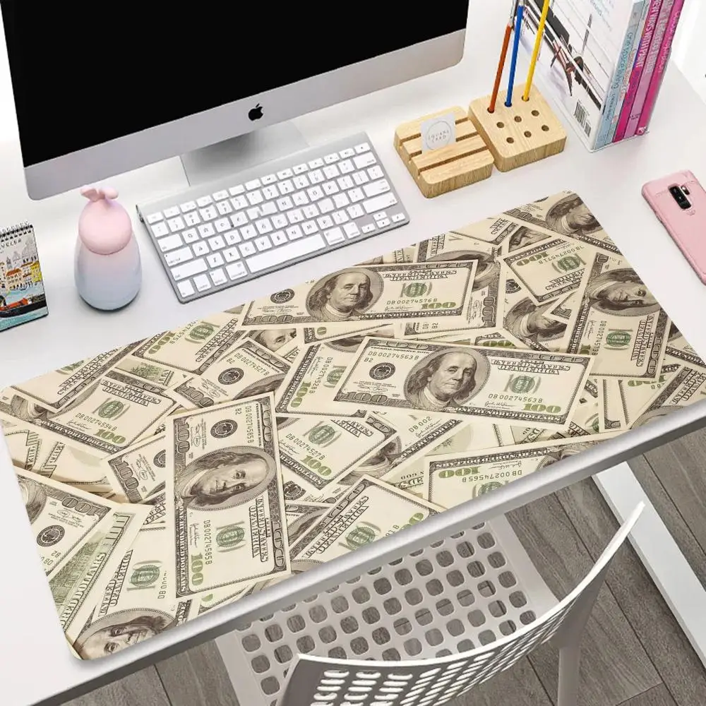 Us dollar mousepad PC mechanical keyboard pad, HD printed rubber, anti-slip, high quality, durable and washable
Us dollar mousepad PC mechanical keyboard pad, HD printed rubber, anti-slip, high quality, durable and washable