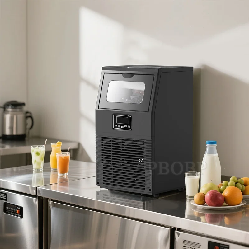 PBOBP Commercial Ice Maker 100lbs/24H Ice Making Machine 45 Ice Cubes in 12-15 Minutes Freestanding Cabinet Ice Maker
PBOBP Commercial Ice Maker 100lbs/24H Ice Making Machine 45 Ice Cubes in 12-15 Minutes Freestanding Cabinet Ice Maker