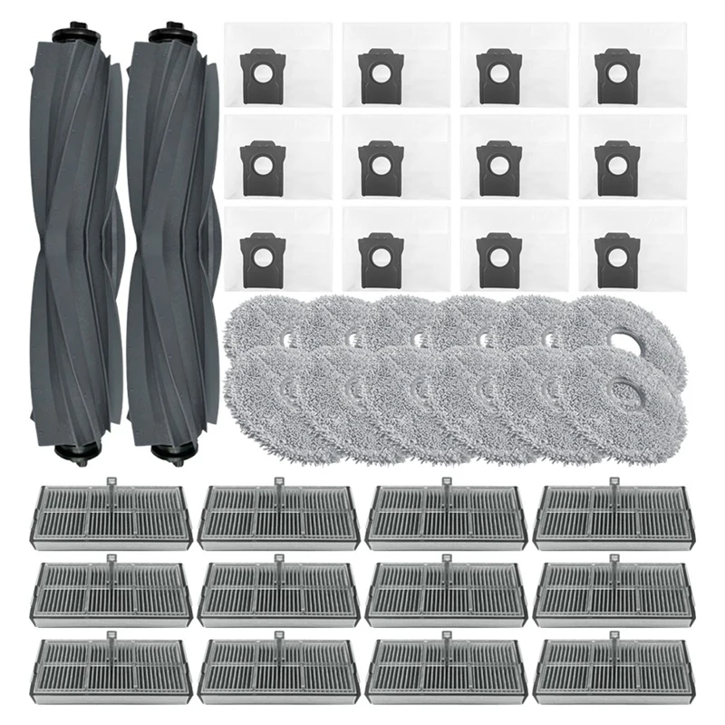 For Dreame X40 Pro Robot Vacuum Cleaner Main Brush Mop Hepa Filter Dust Bag Replacement
For Dreame X40 Pro Robot Vacuum Cleaner Main Brush Mop Hepa Filter Dust Bag Replacement