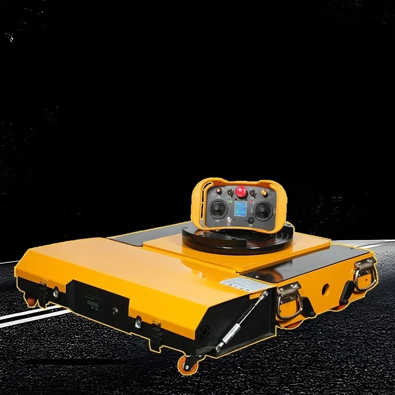 10-60T Wireless Electric Remote Control Heavy Cargo Roller Dolly Moving Transport Trolley for Machinery Workshop Construction
10-60T Wireless Electric Remote Control Heavy Cargo Roller Dolly Moving Transport Trolley for Machinery Workshop Construction