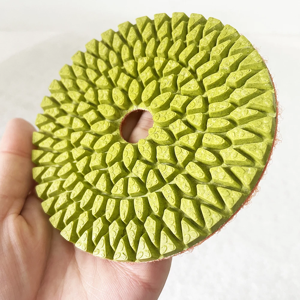 7Pcs 4 Inch 100mm Diamond Resin Polishing Pad Wet Grinding Disc For Grinding Stone Granite Marble Stone Ceramic Tiles
7Pcs 4 Inch 100mm Diamond Resin Polishing Pad Wet Grinding Disc For Grinding Stone Granite Marble Stone Ceramic Tiles
